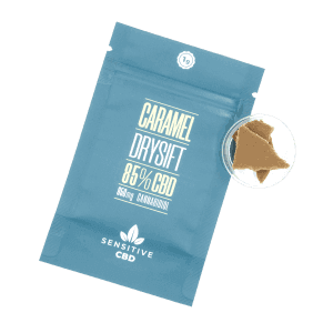 Caramel Dry Sift 85% CBD