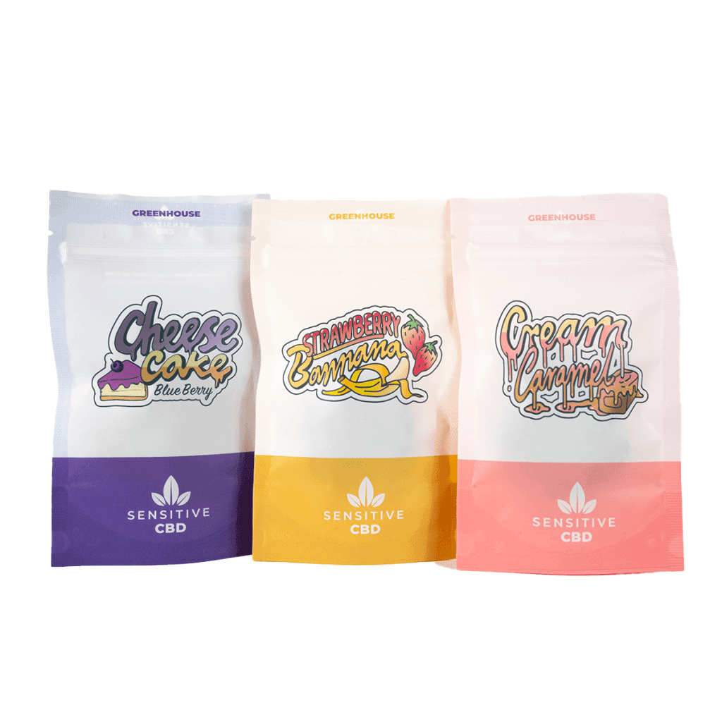 pack flores de CBD dulces