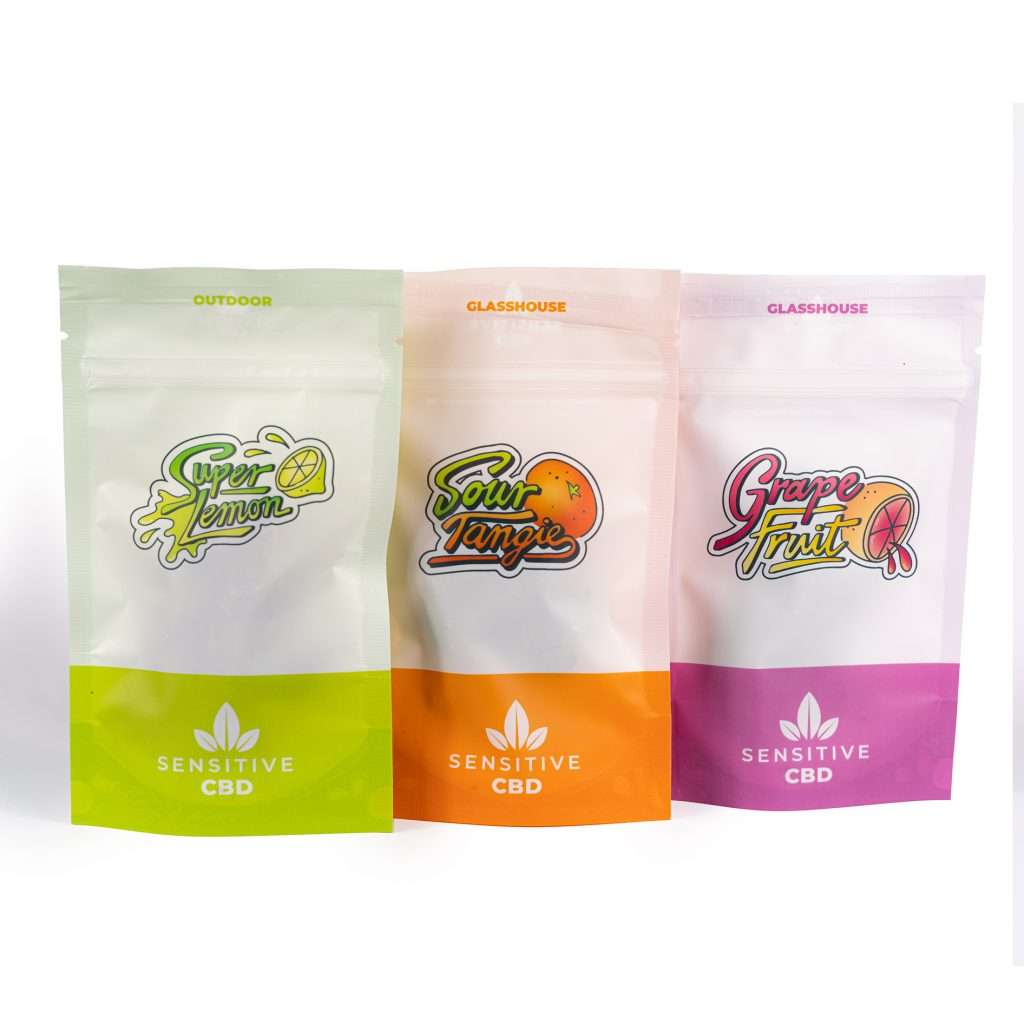 pack flores de CBD Cítricas
