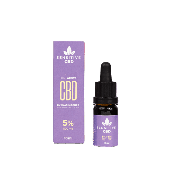 Aceite CBD y CBN 5% con melatonina
